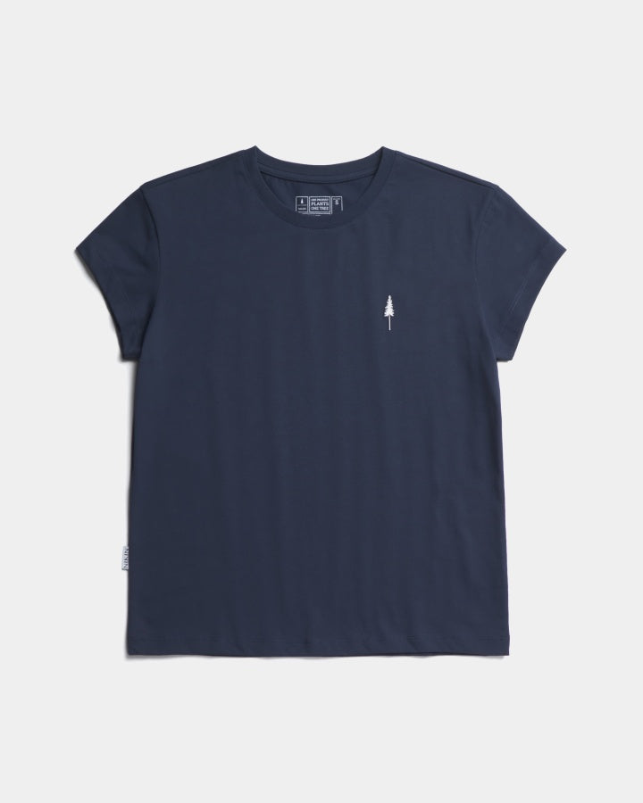 NIKIN TreeShirt Women T-Shirt Dark Navy Bio XS-XXL