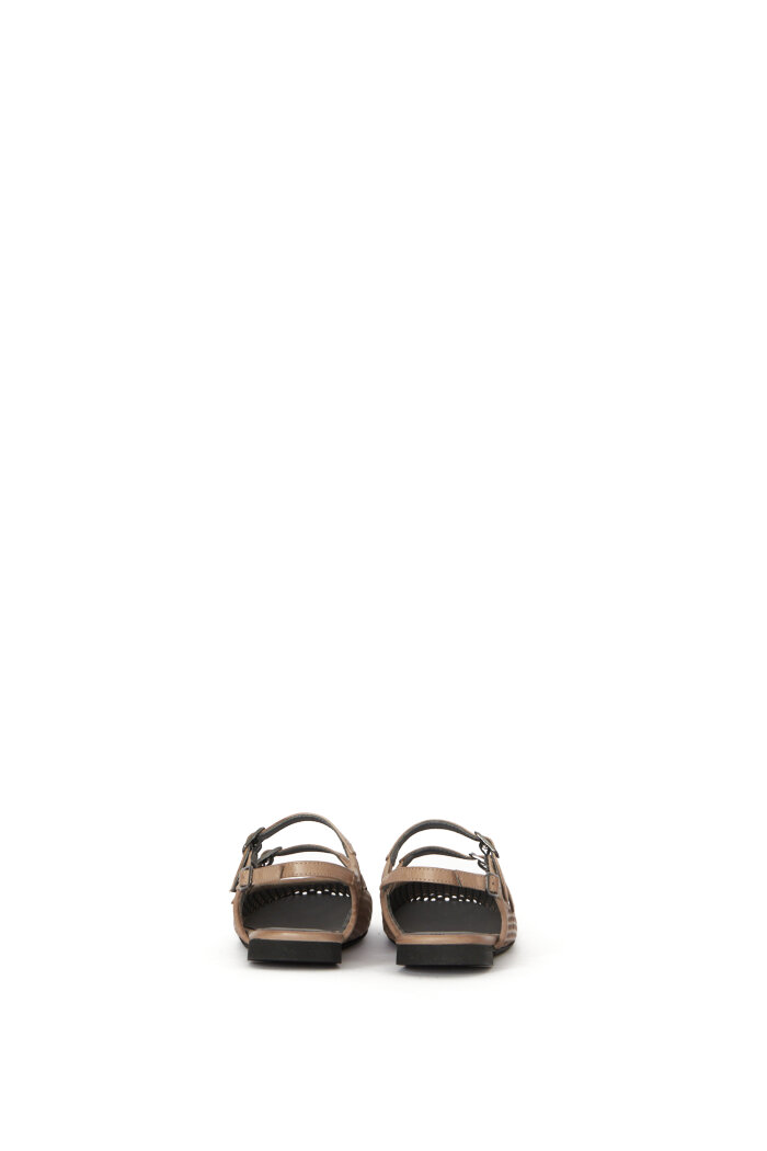 Sanctamuerte Scarpe 10041 Ballerinas Flach Riemen