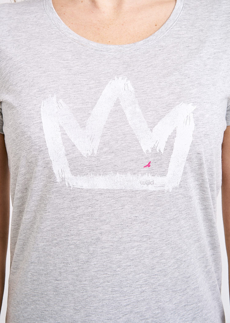 Wijld Sarah Forest Crown Damen T-Shirt mit Print