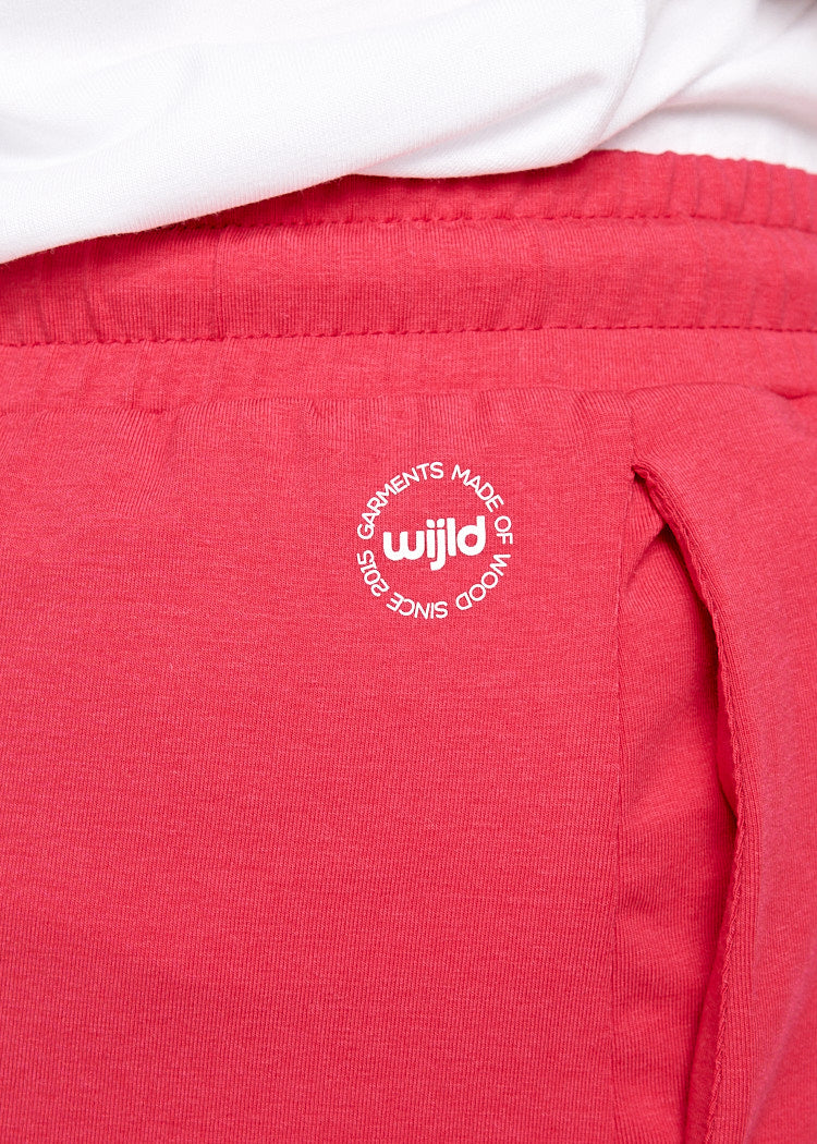 Wijld Jersey Shorts Viva Magenta Damen Shorts pink 100% Lyocell