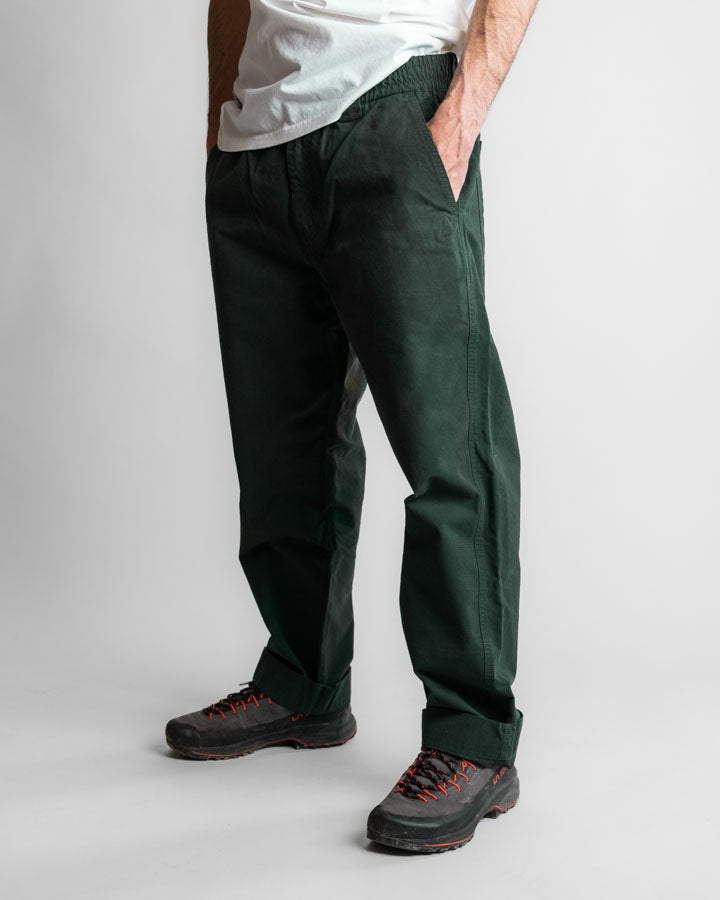 NIKIN TreePants Ripstop Hose Deep Forest elastischer Bund
