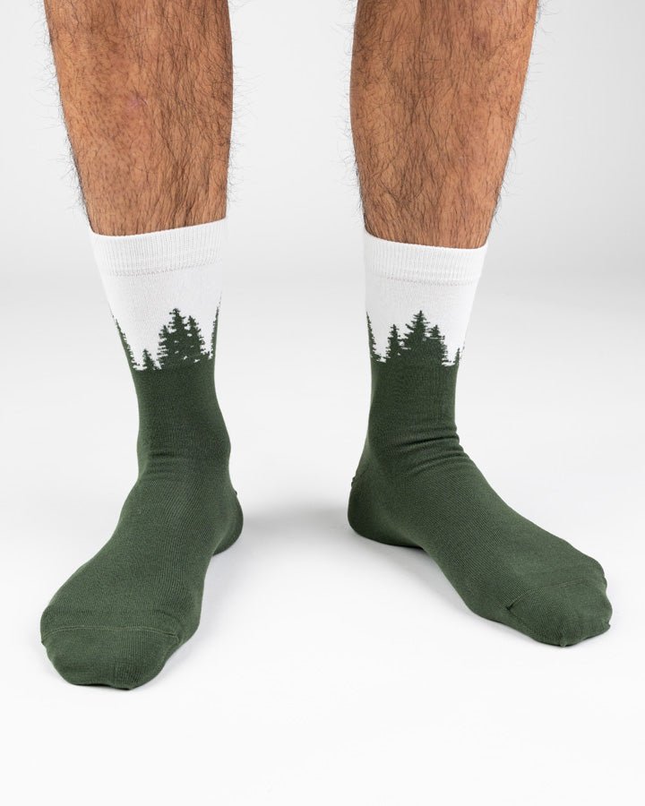 NIKIN TreeSocks Standard Socken Bambus grün Forest Green