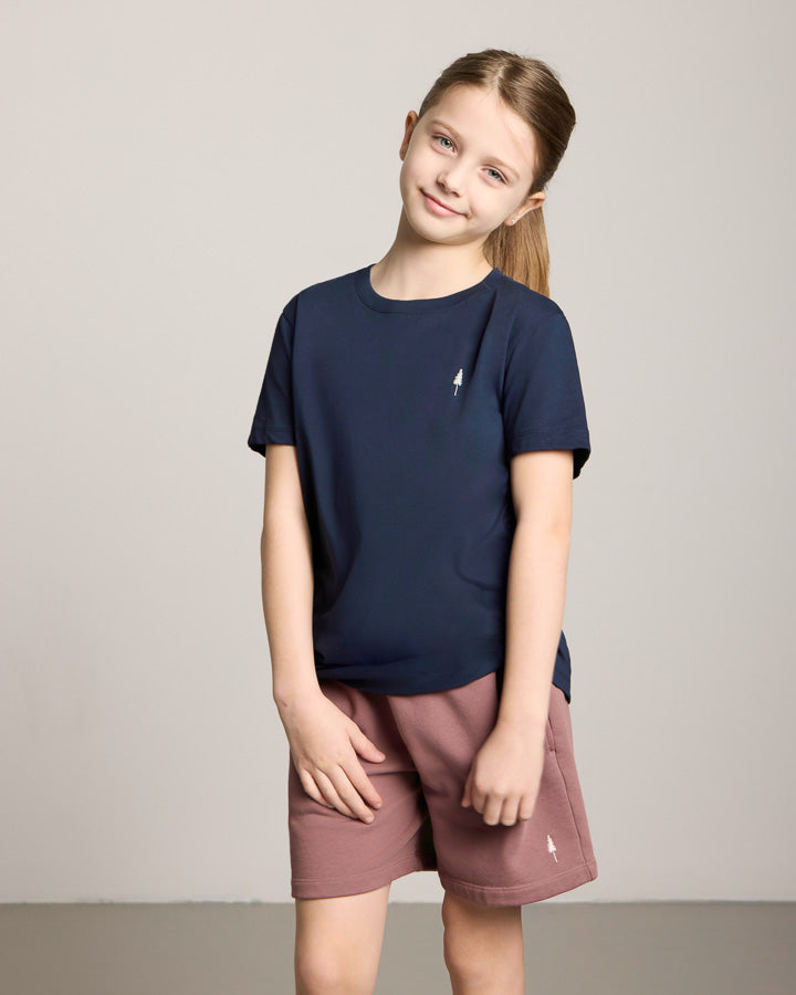 NIKIN TreeShirt Kids T-Shirt Dark Navy Bio-Baumwolle GOTS