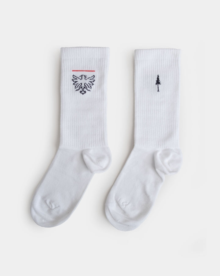 NIKIN TreeSocks Aarau Socken Weiß Bambus-Viskose