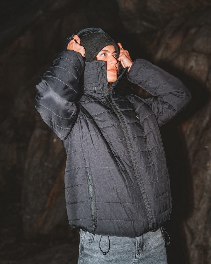 NIKIN TreeJacket Insulated Women Jacke Schwarz winddicht
