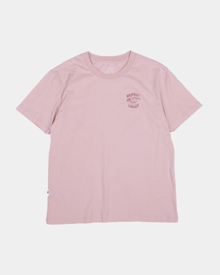 NIKIN TreeShirt Mushroom Print T-Shirt Italian Clay relaxed