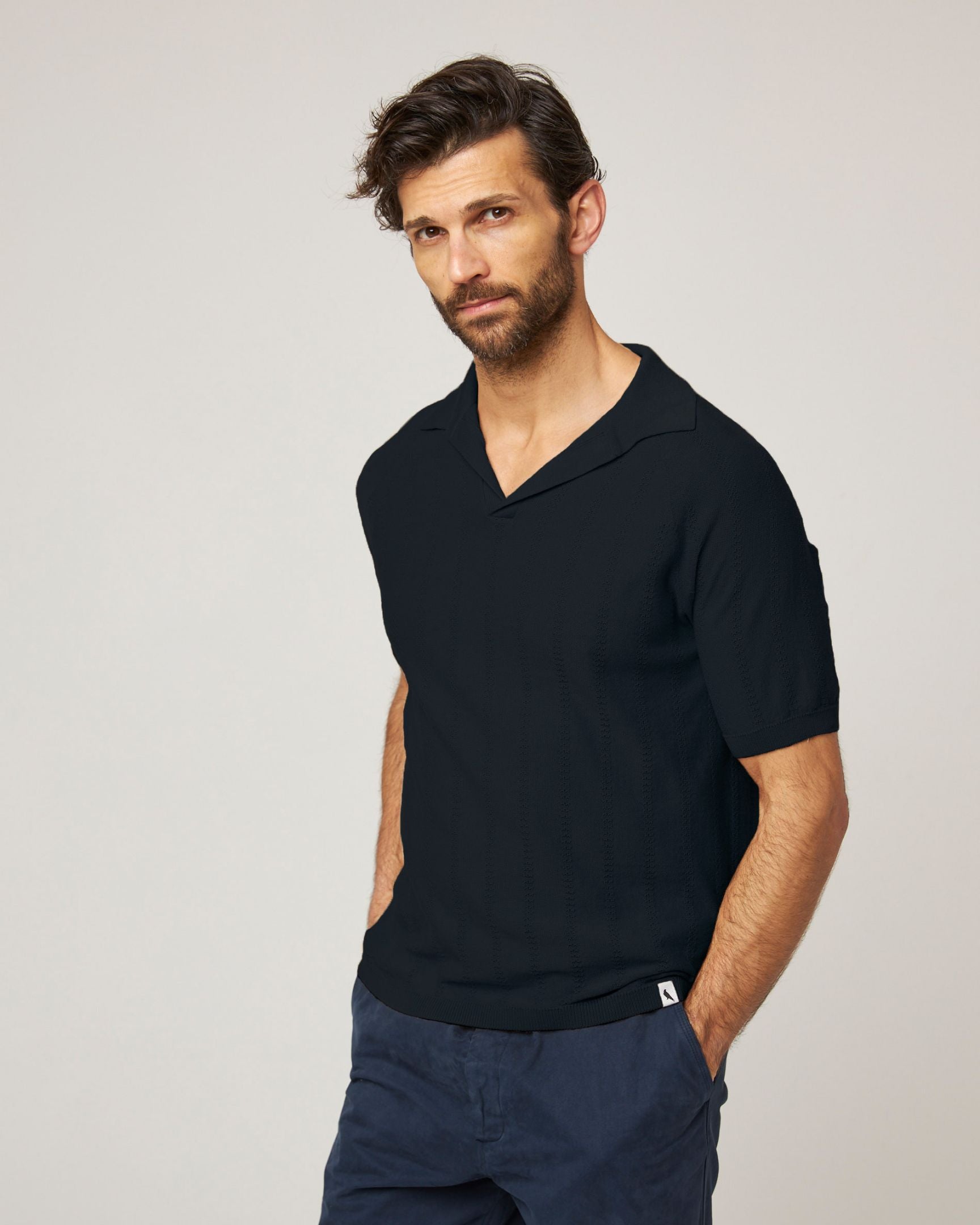 Peregrine Alma Polo Shirt Weiß Baumwolle