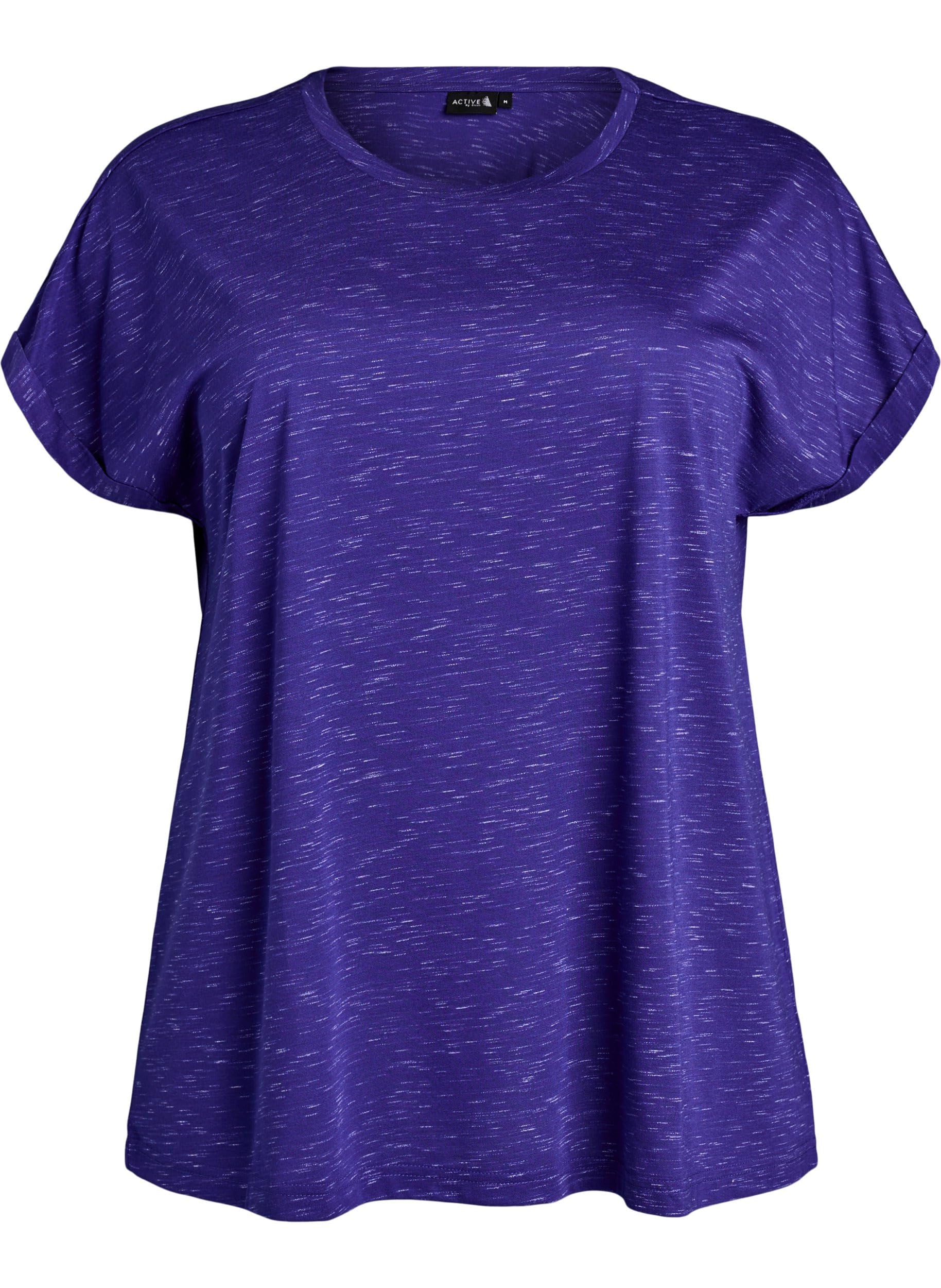 Zizzi Active T-Shirt Große Größen Melon 50-52 locker