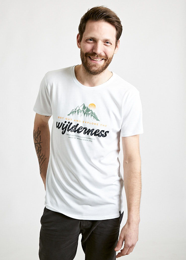 Wijld Alex Wijlderness Shirt Herren Lyocell Print