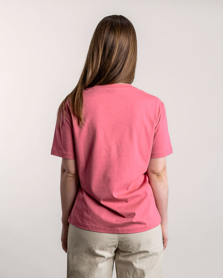 NIKIN TreeShirt Pocket Mono Relaxed T-Shirt Damen Wild Berry