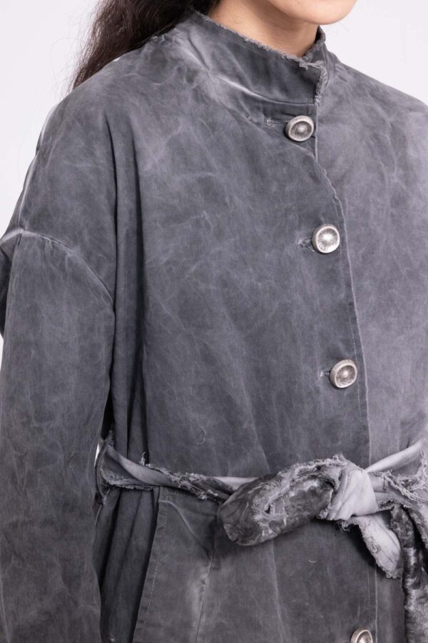 Sanctamuerte Capispalla Giacca Blazer Lunga Blazer Baumwolle