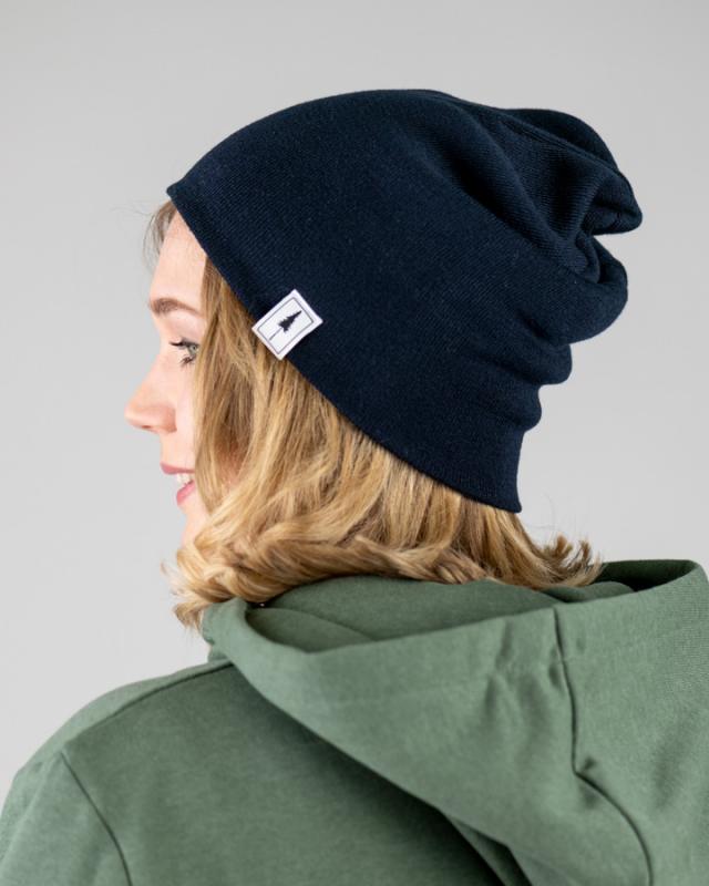 NIKIN Treeanie Navy Mütze Navy One Size Baumwolle
