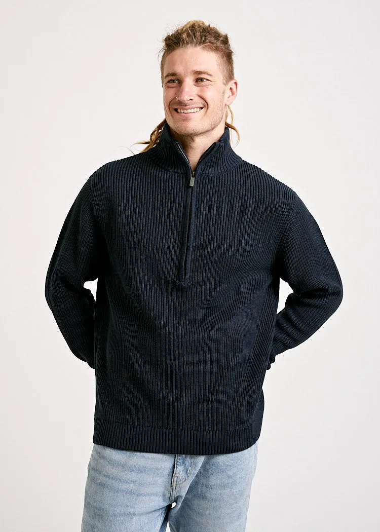 Wijld Troyer Carbon Herren Strickpullover Holzfaser