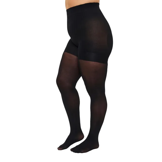 Zizzi Basics Strumpfhose 40 DEN Push-up Schwarz 42-46