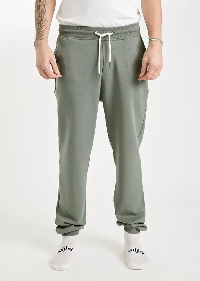 Wijld Theo Herren Jogginghose Agave Green Lyocell