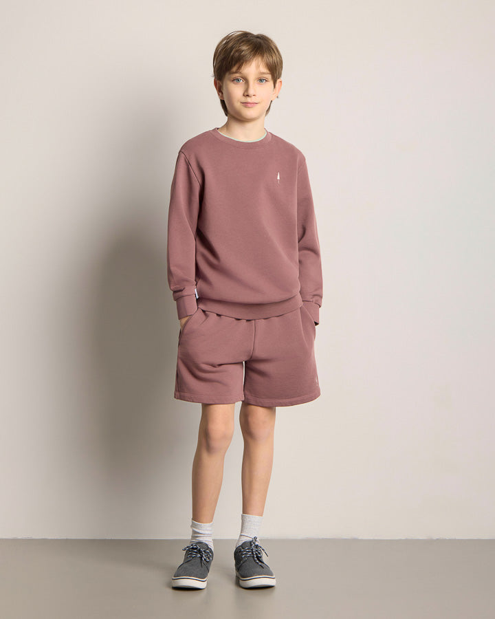 NIKIN TreeSweater Kids Pullover Astrodust – Bio-Baumwolle