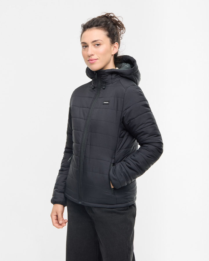 NIKIN TreeJacket Insulated Women Jacke Schwarz winddicht