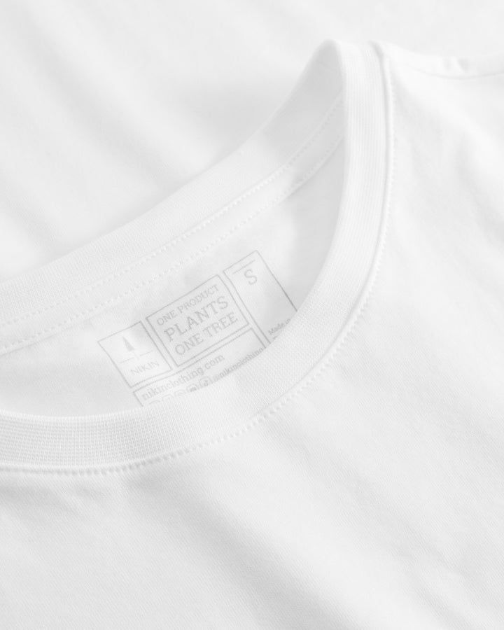 NIKIN TreeShirt Women T-Shirt White Bio-Baumwolle