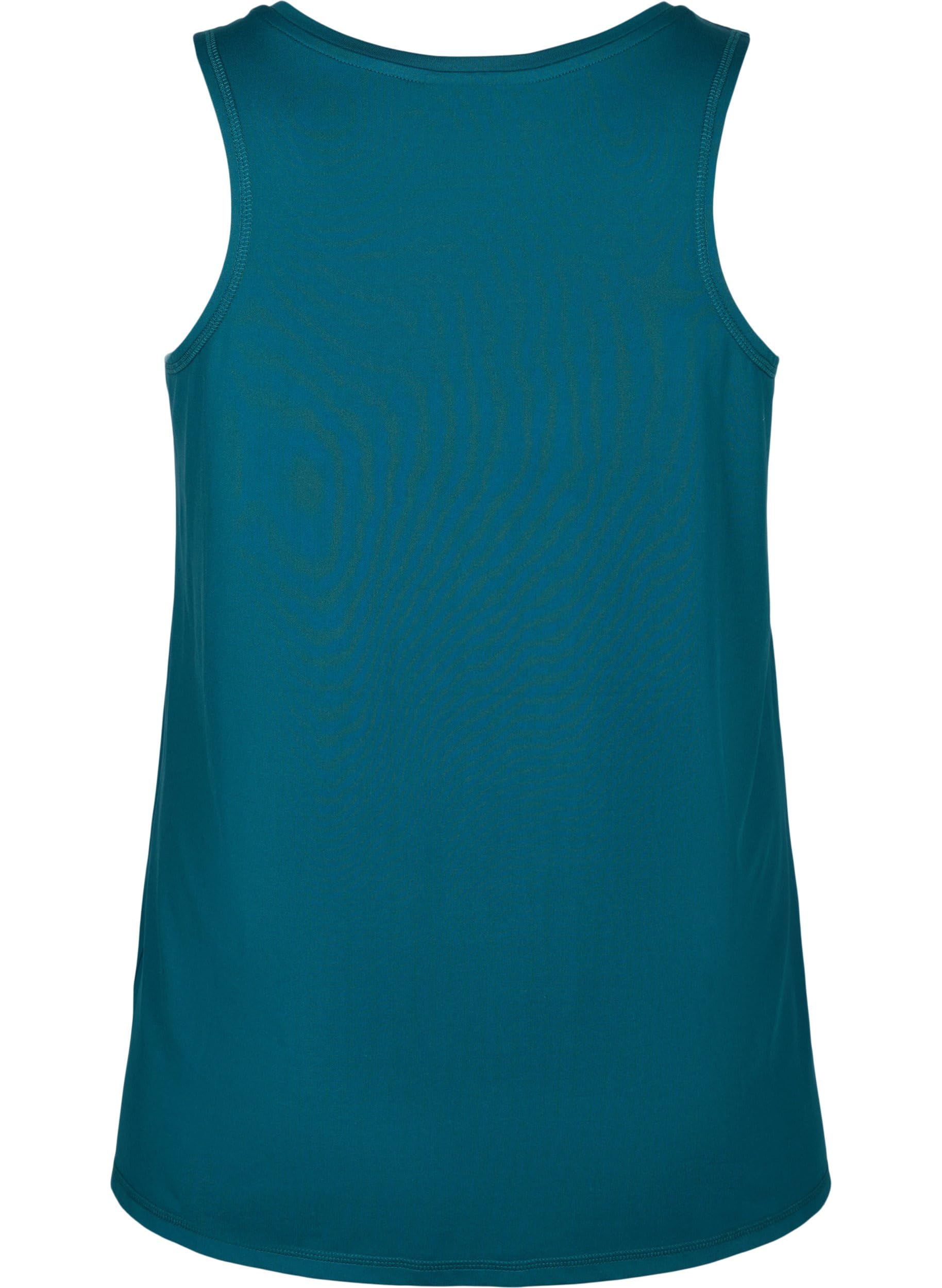 Zizzi Active Trainingsoberteil Damen Rundhals Stretch
