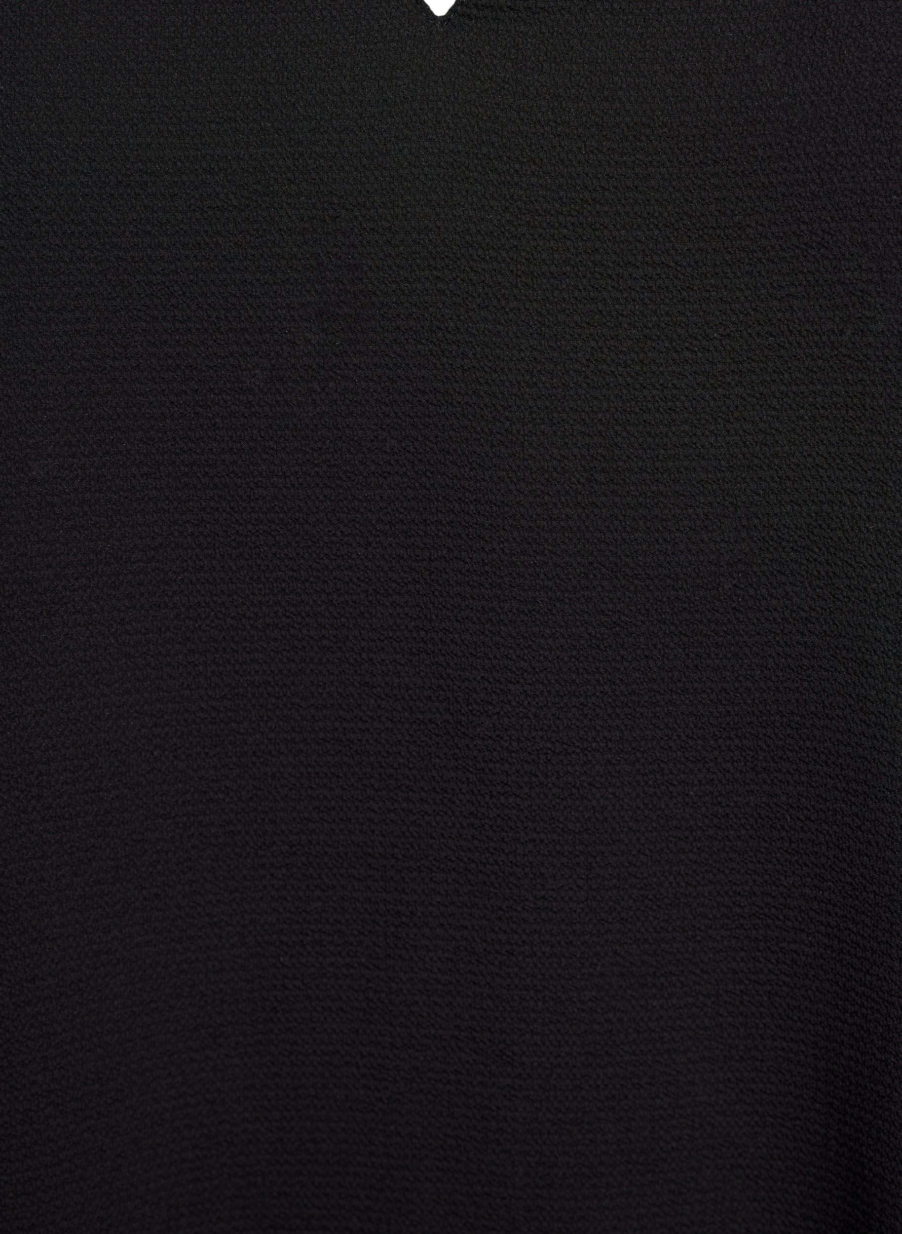 Zizzi Blouses & Shirts Bluse Kurzarm V-Ausschnitt Uni 42-60