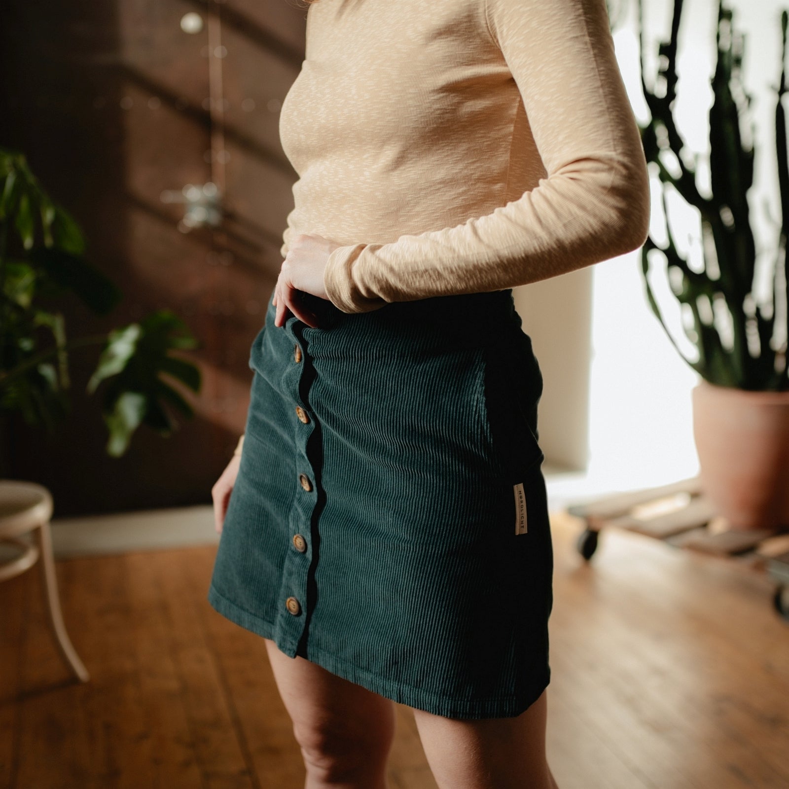 NORDLICHT Stina Cordrock Bio-Baumwolle Damen
