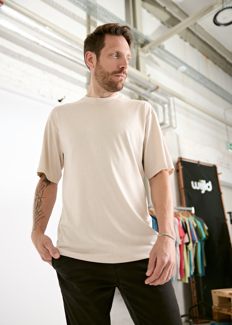 Wijld WoodShirt James Pumicestone Herren T-Shirt Lyocell