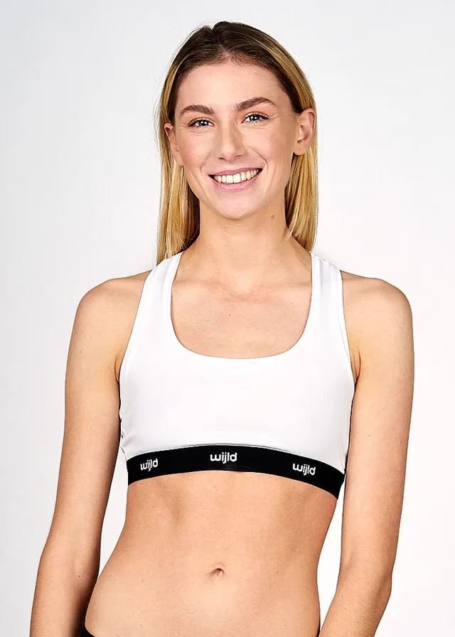 Wijld Marcy Bright White Damen Bustier Weiß Lyocell