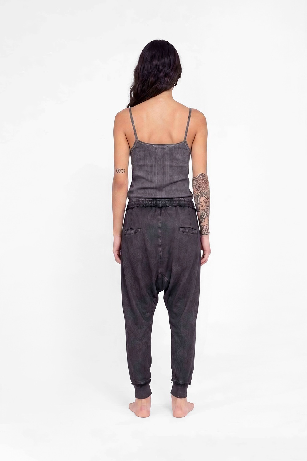Sanctamuerte Pantaloni BAGGY OVER Hose Baumwolle
