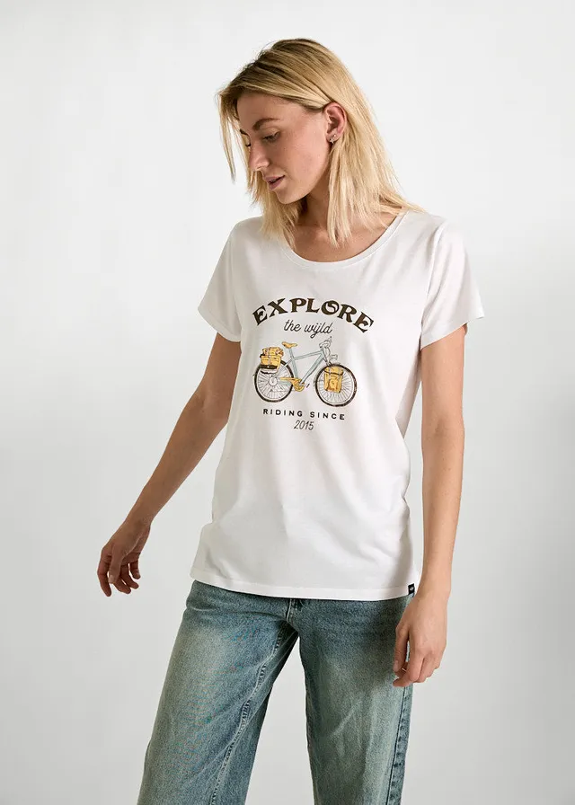 Wijld Woodshirt Lena Explore Damen T-Shirt Lyocell