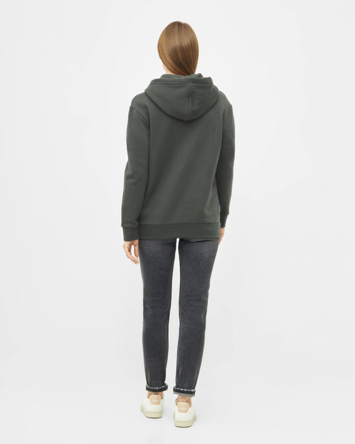 NIKIN TreeHoodie Jacket Hoodie Ash Green Bio-Baumwolle