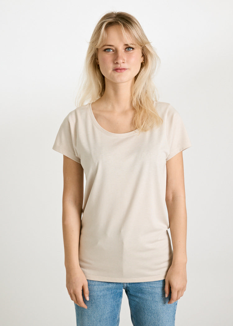 Wijld Lena Pumicestone Damen Woodshirt Holzfaser