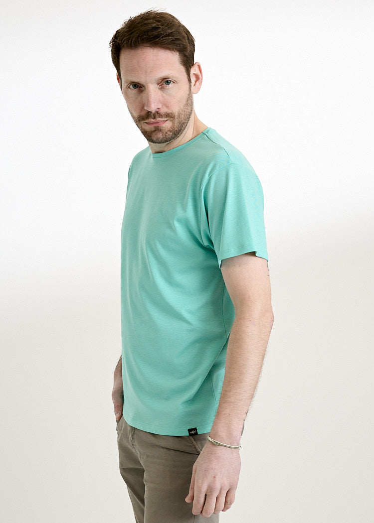 Wijld WoodShirt Alex Pool Blue Herren T-Shirt basic