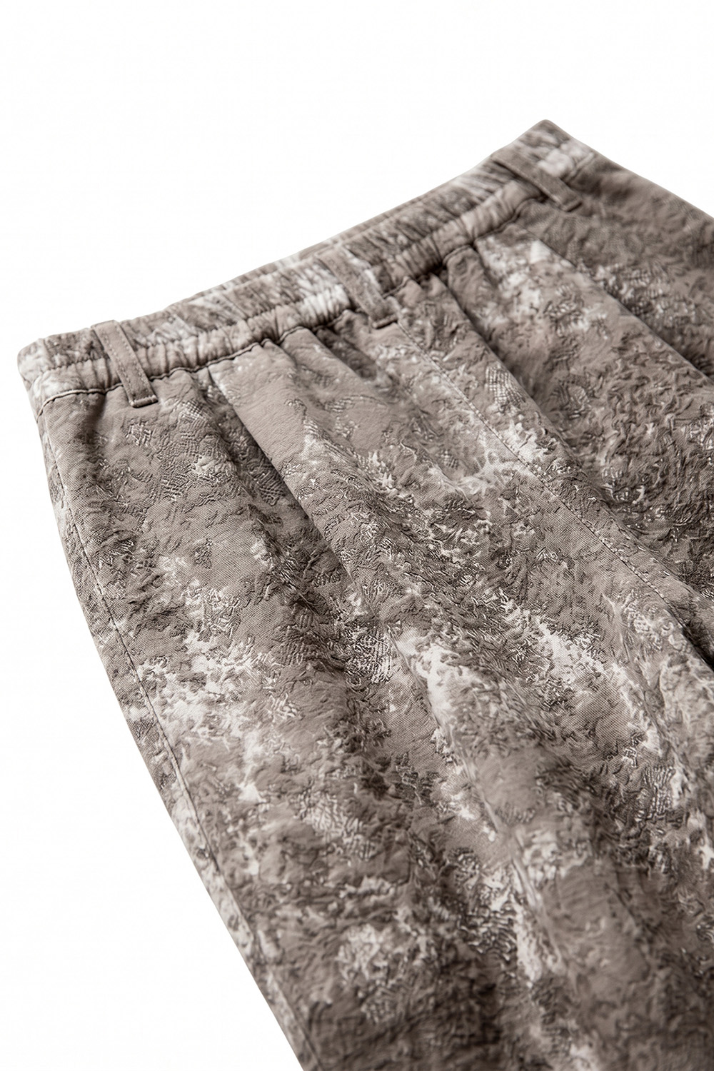 Sanctamuerte Pantaloni Pantalone Floreale Grigio Hose Balloon Grau