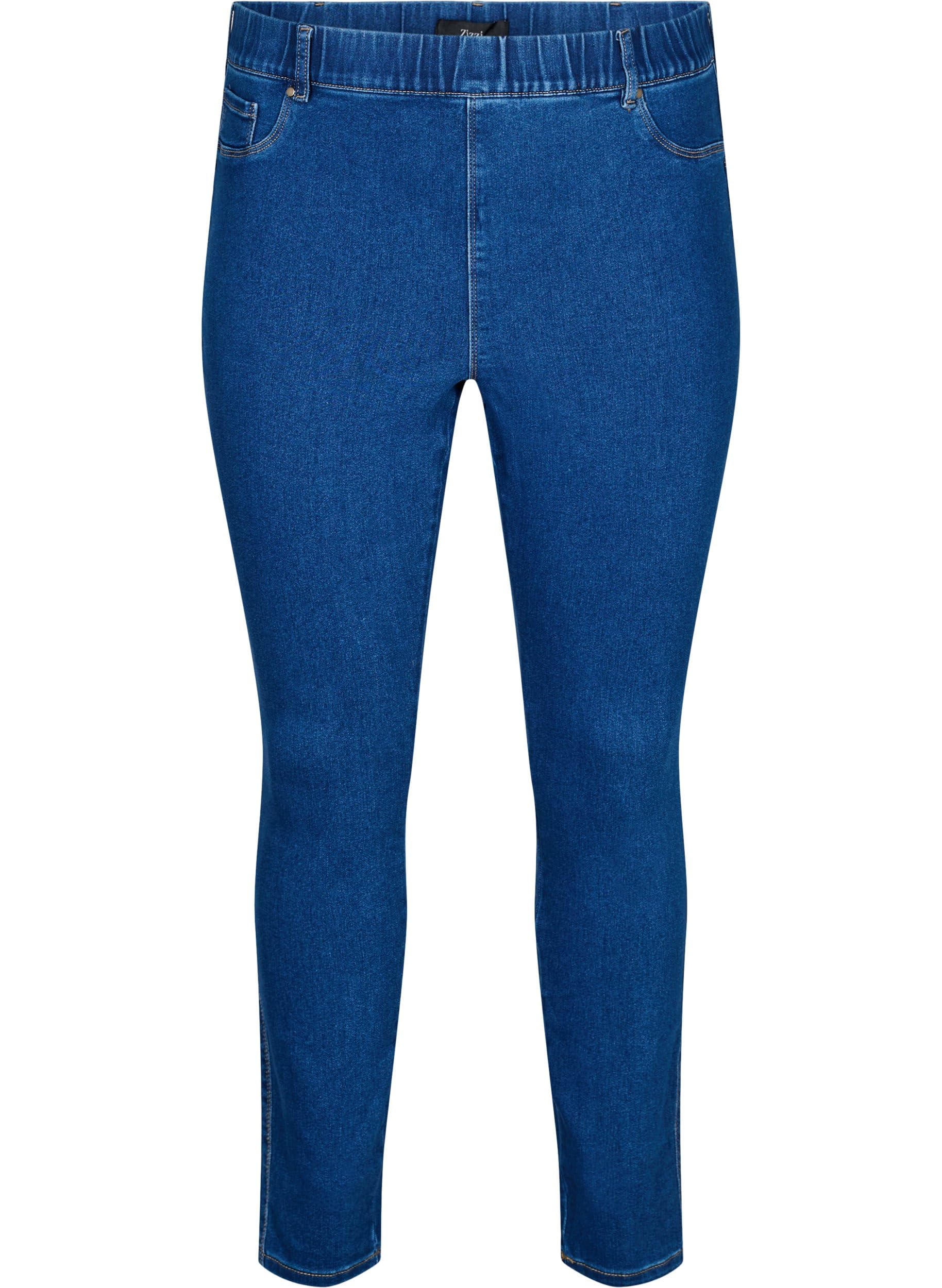 Zizzi Trousers Leggings Jeggings schwarz 42W-62W Stretch