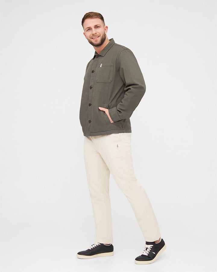 NIKIN TreeJacket Workwear Relaxed Jacke Grape Leaf Bio-Baumwolle