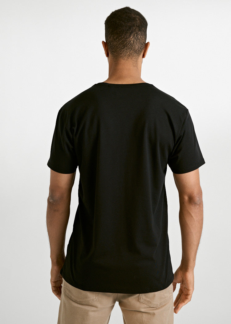 Wijld Alex Biketour T-Shirt Herren Schwarz Holz