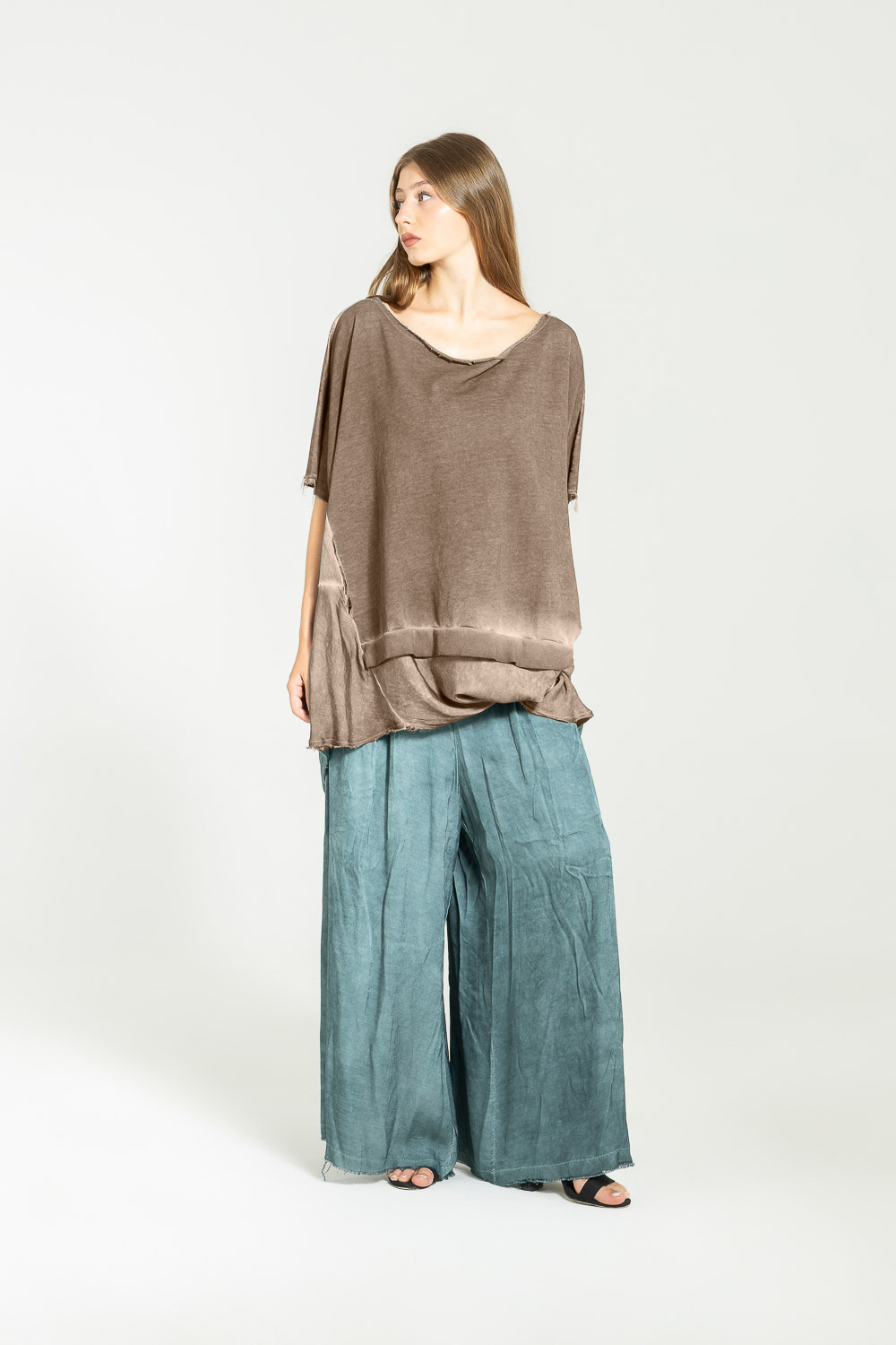 Sanctamuerte Maglieria Maglia Over Sweatshirt Baumwolle Oversize