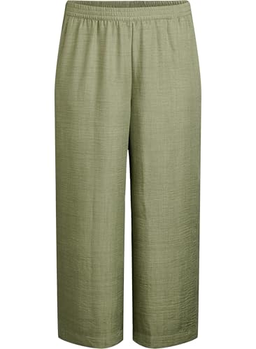 Zizzi Trousers Hose Große Größen Weit Oil Green Schwarz