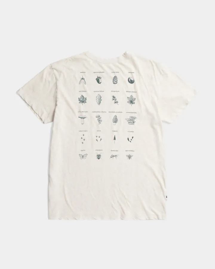 NIKIN TreeShirt Forest Ecosystem T-Shirt Pumice Bio