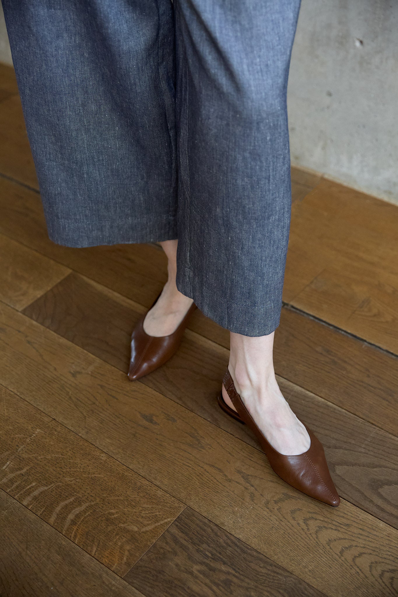 Christiane Strobel BRITT Culotte Baumwolle-Leinen 7/8