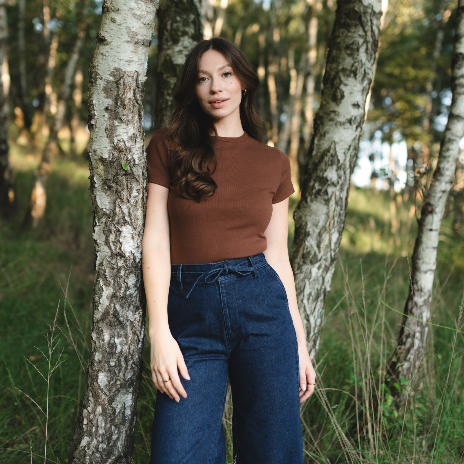 NORDLICHT Hosen Lykke Denim Hose Blau M Bio-Baumwolle