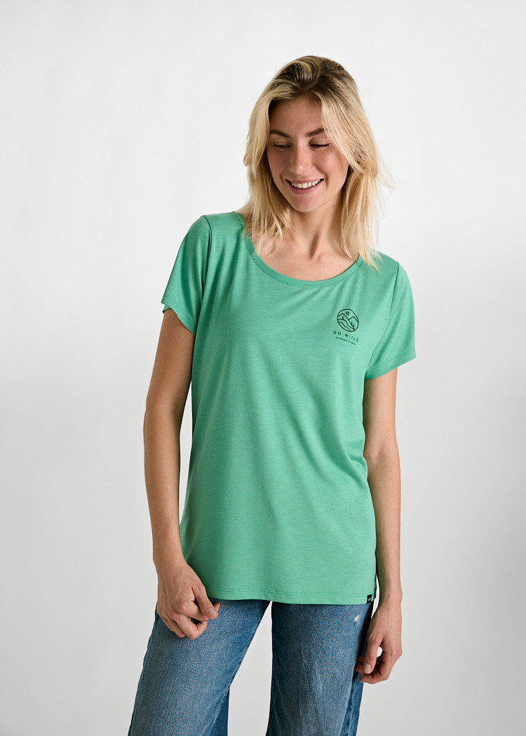 Wijld Lena Go Wijld Circle Damen T-Shirt mit Print