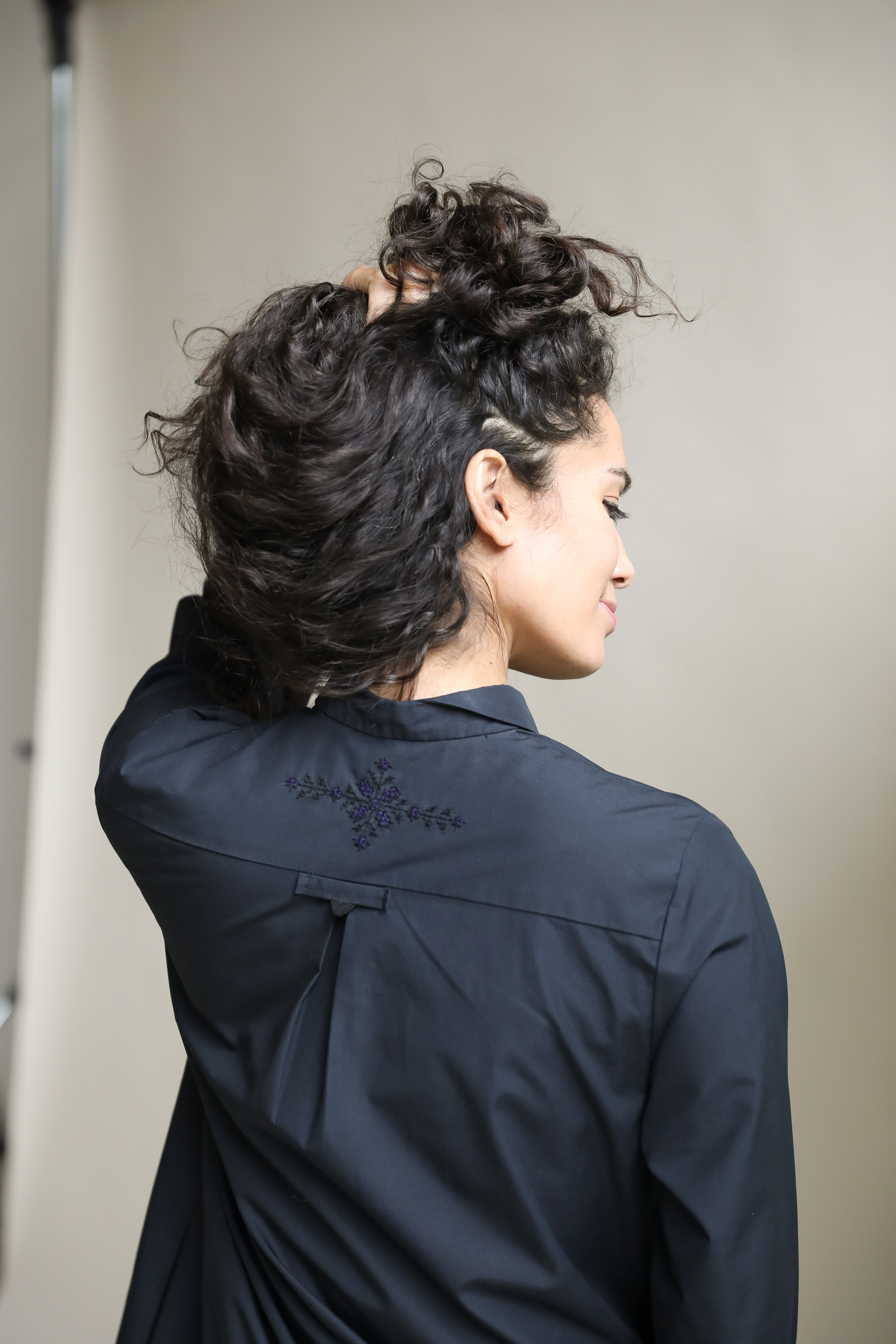 Christiane Strobel Kleider IVY Hemdblusenkleid Bio-Baumwolle