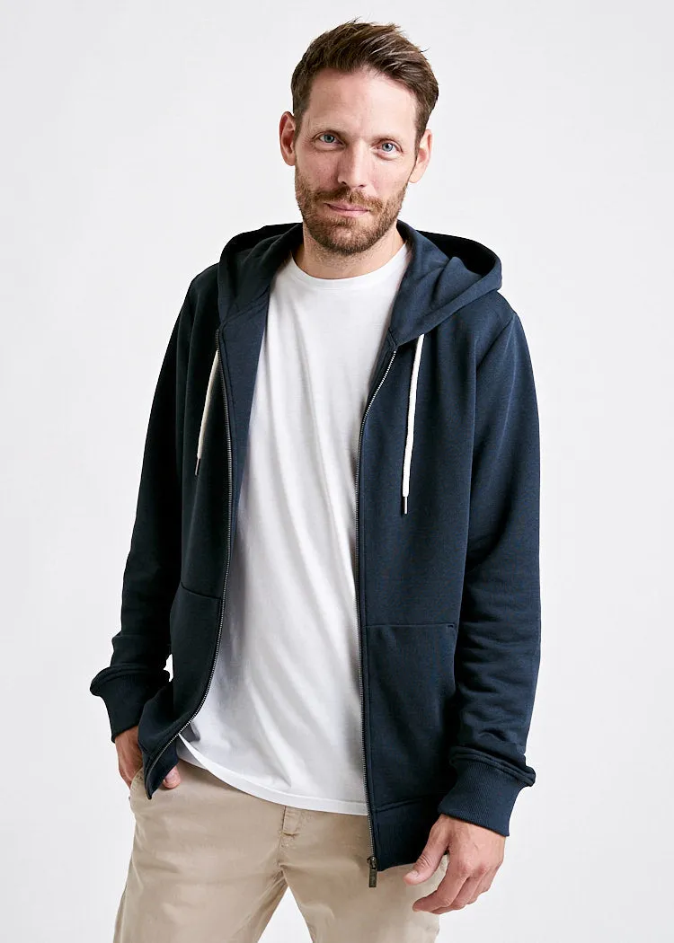 Wijld Carbon Herren Sweatjacke Holz Kapuze