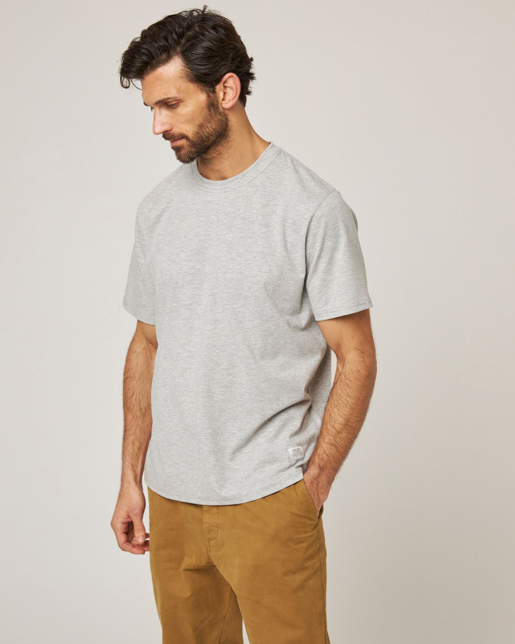 Peregrine Classic T-Shirt Herren Navy Baumwolle Gr. S