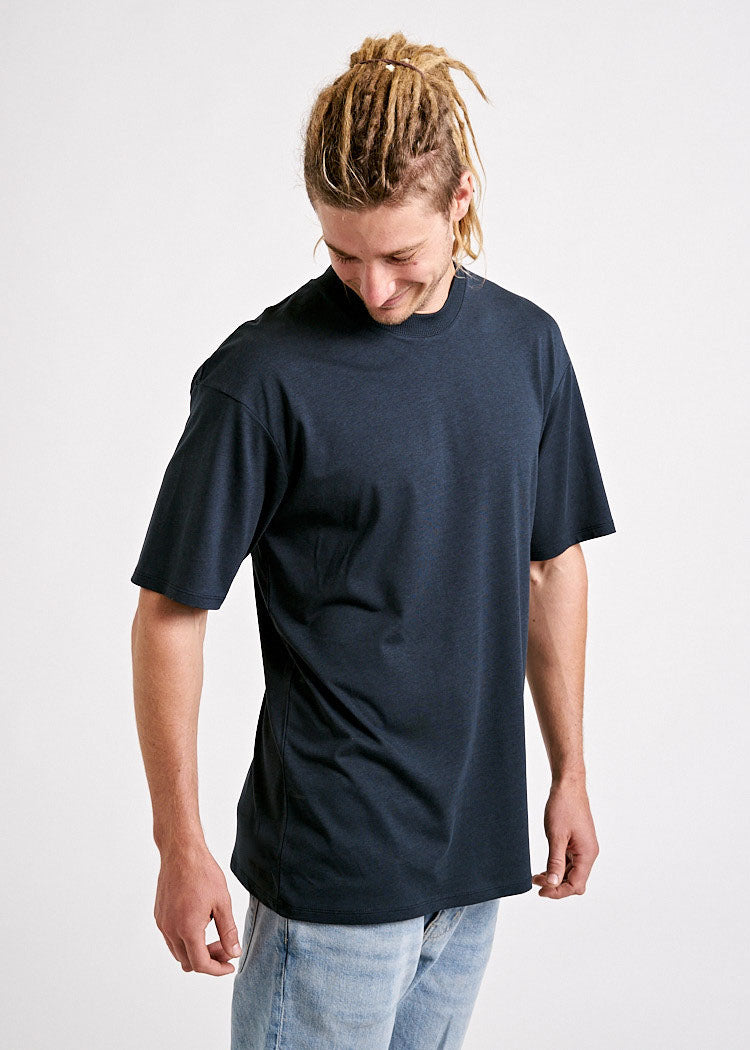 Wijld James Carbon Herren T-Shirt lockerer Schnitt