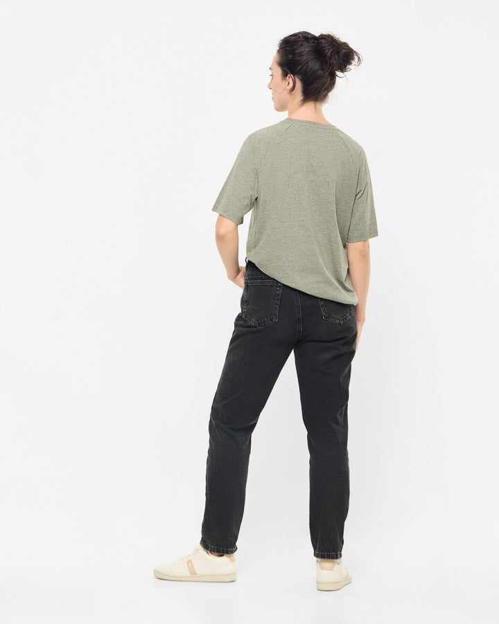 NIKIN TreeShirt Raglan Relaxed T-Shirt Cool Matcha Mel Kaffee