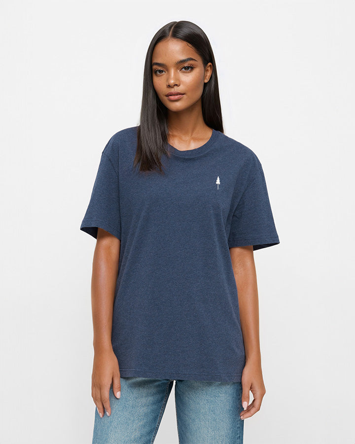 NIKIN TreeShirt T-Shirt Navy Mel Bio-Baumwolle Bestseller