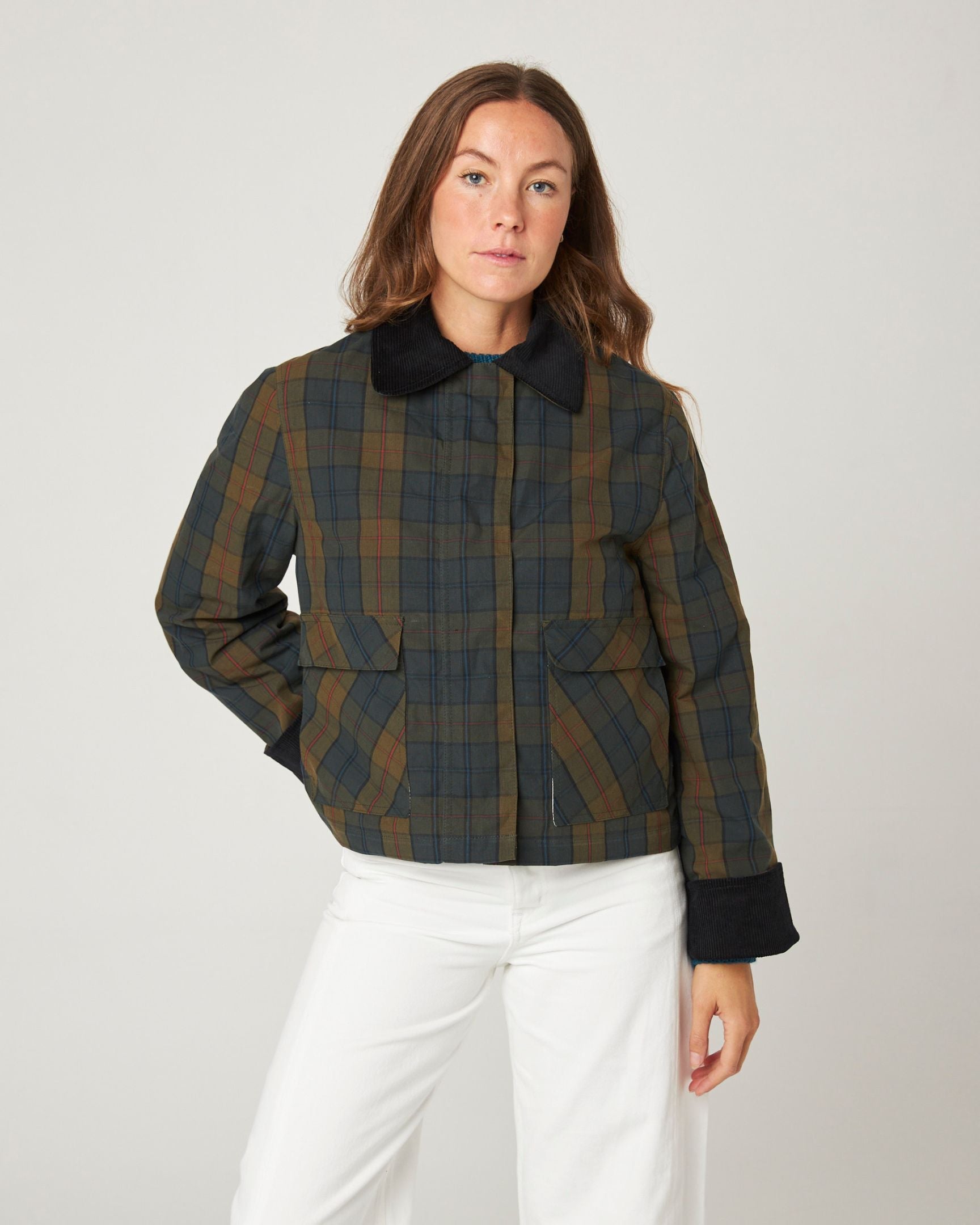 Peregrine Lomax Damenjacke Olive XS Wachs