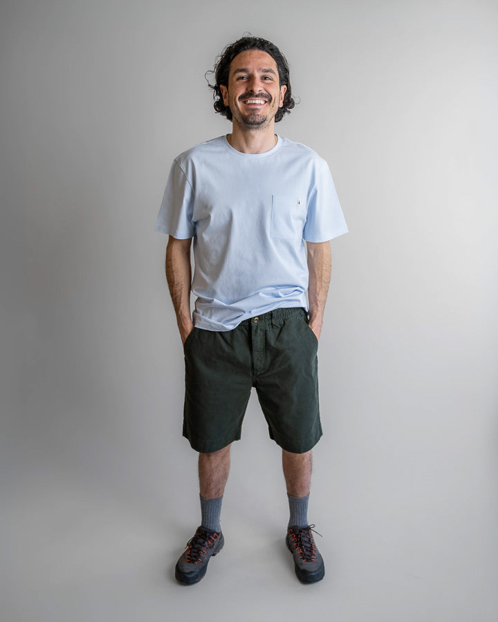 NIKIN TreeShorts Ripstop Shorts Deep Forest Bio-Baumwolle M